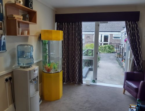 Yellow Column Aquarium – HC One Hurst Hall Care Home